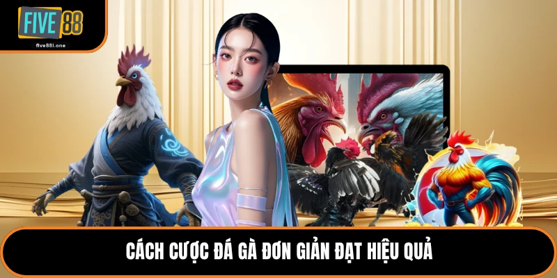 Cách cược đá gà đơn giản đạt hiệu quả