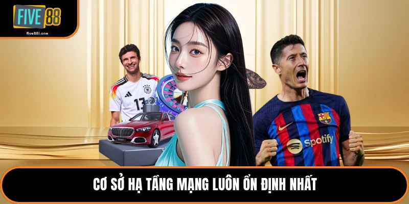 Cơ sở hạ tầng mạng luôn ổn định nhất