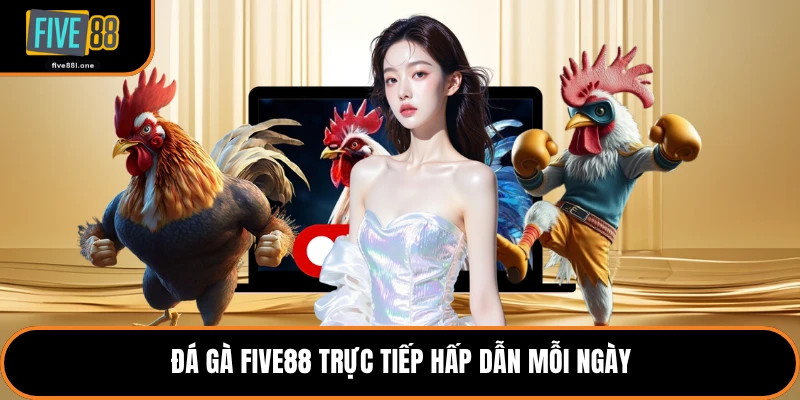 Đá gà Five88 trực tiếp hấp dẫn mỗi ngày